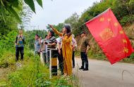 文化引领下的乡村振兴：品兰花游花畈，书画采风团走进程河村