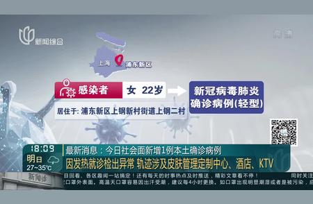 紧急提醒！今日社会面出现本土确诊病例