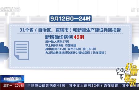 福建疫情最新消息：新增本土确诊病例2