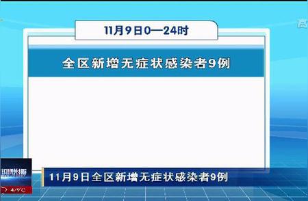 全区范围内新增无症状感染者的详细情况